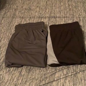 Two Pairs of Nike shorts